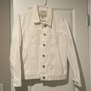 Pilcro cream jean jacket size small
